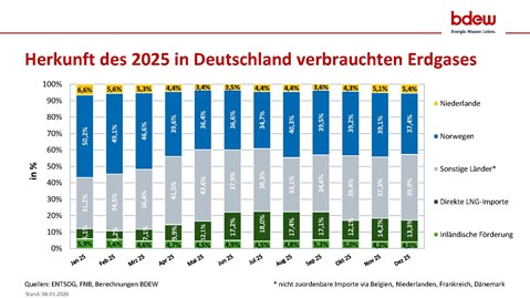 Herkunft des 2025 in Deutschland verbrauchten Erdgases_8.1.2026
